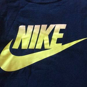 Nike logo cotton tee